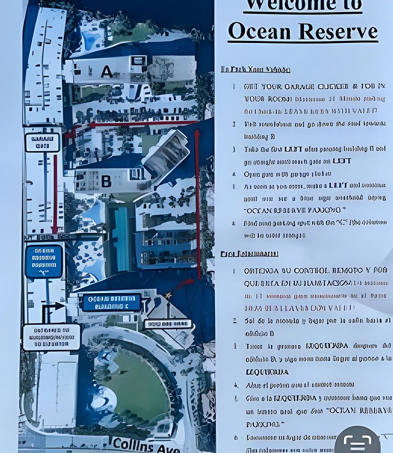 Vista al mar, piscina y cochera en Sunny Isles