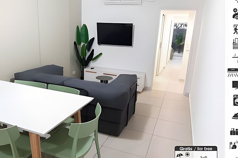 Palermo moderno con piscina y cochera, para seis