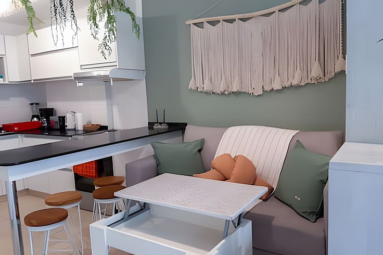 Boho nórdico con piscina, cochera y vista Palermo