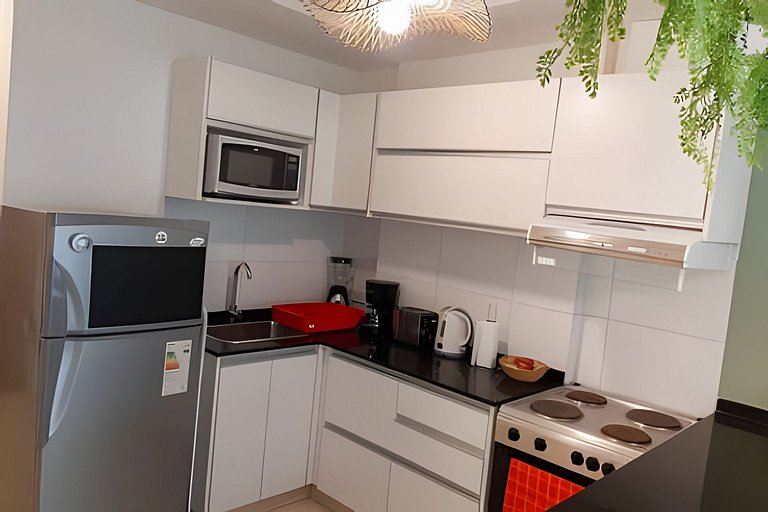 Boho nórdico con piscina, cochera y vista Palermo