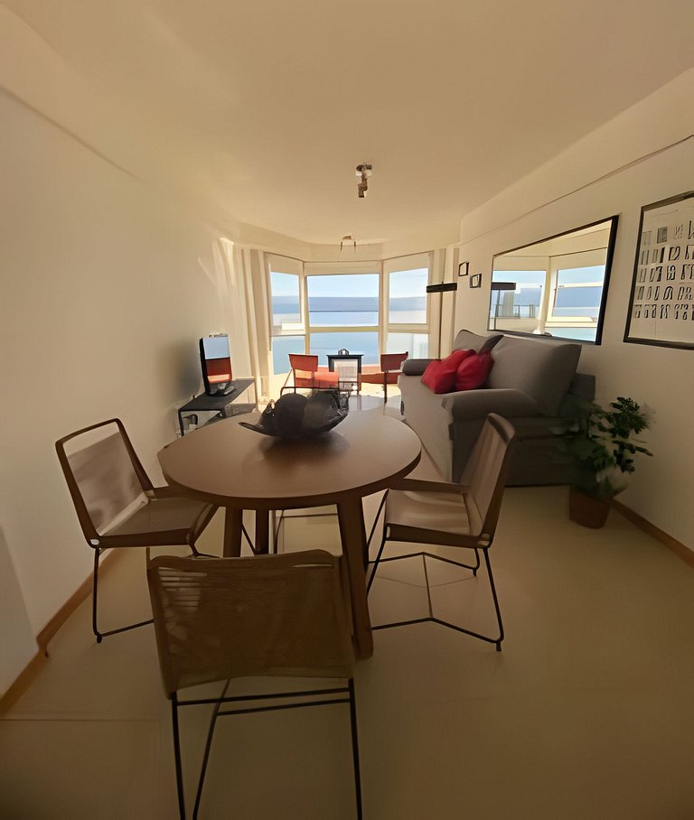 Vista lago Nahuel Huapi Depto. moderno c/cochera