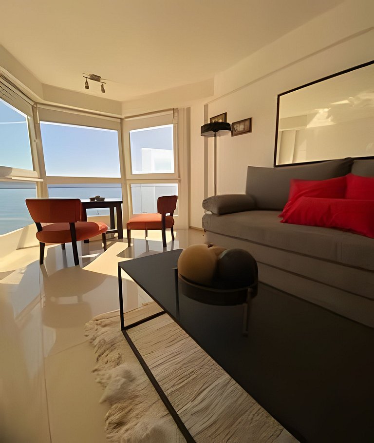 Vista lago Nahuel Huapi Depto. moderno c/cochera