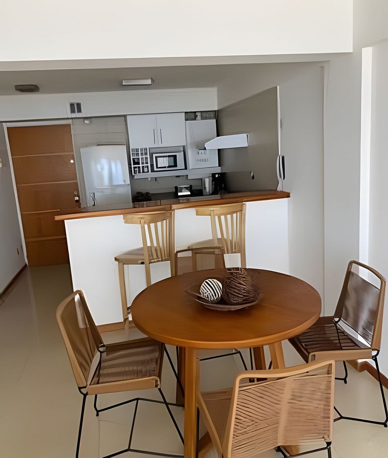 Vista lago Nahuel Huapi Depto. moderno c/cochera