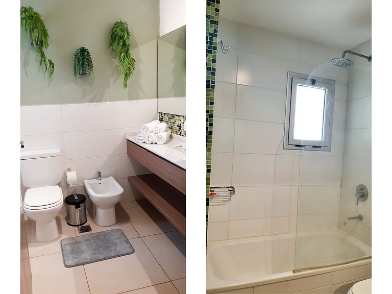 Studio boho-nórdico con piscina en Palermo