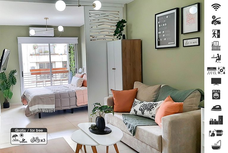 Diseño, piscina y cochera, en Palermo