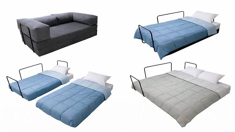 Diseño zen en altura con piscina y cochera