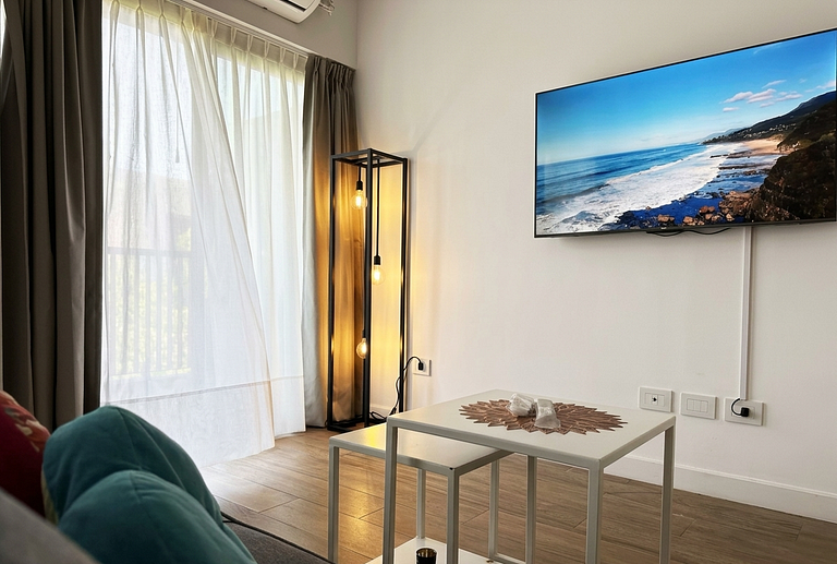 Amplio estudio en Palermo con Piscina