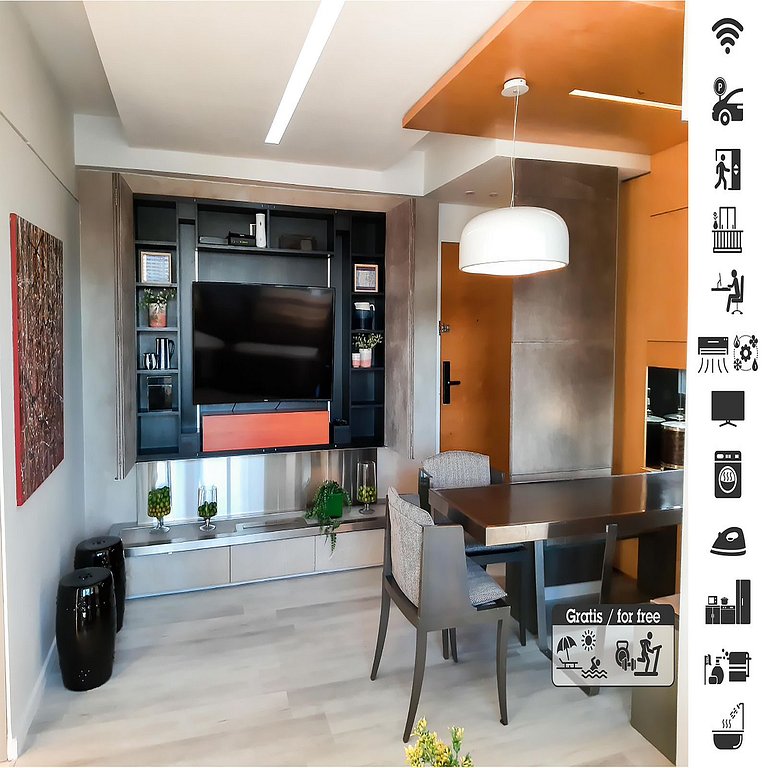 Palermo Premium | Ideal estadías largas | Balcón y cochera