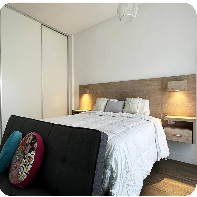 Amplio estudio en Palermo con Piscina