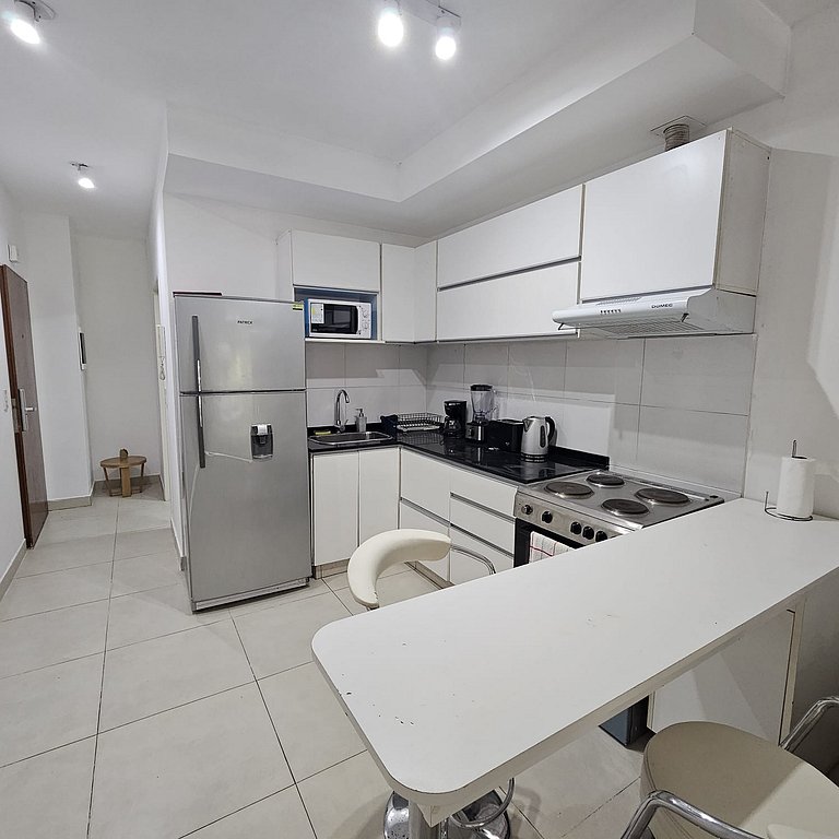 Palermo · Estudio con piscina y bicis