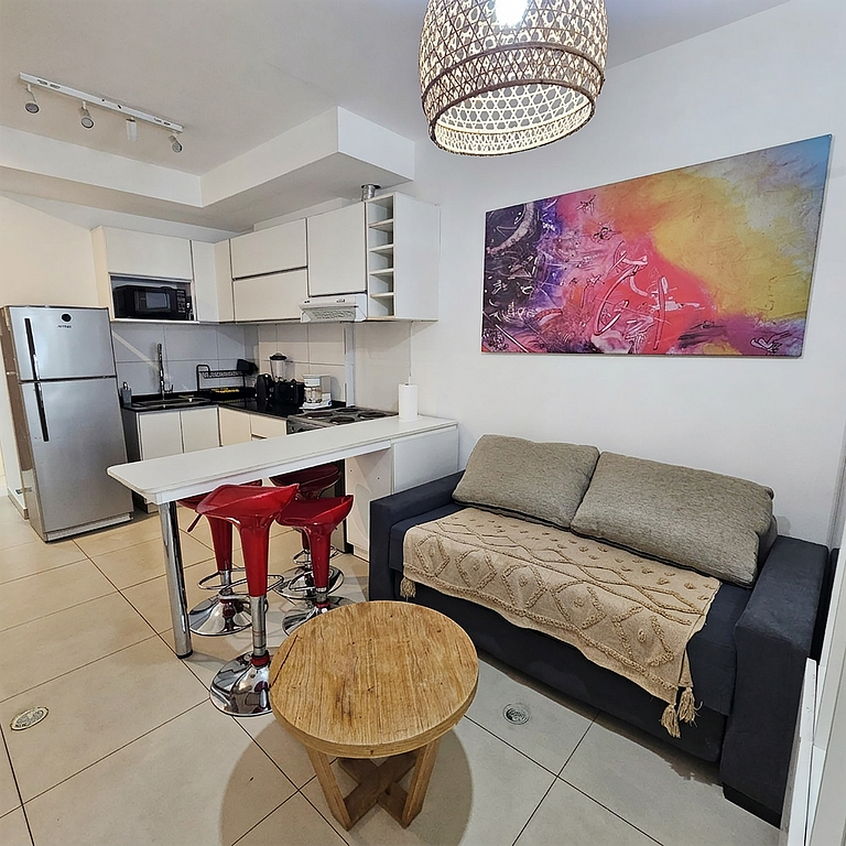 Palermo · Estudio con piscina y bicicletas