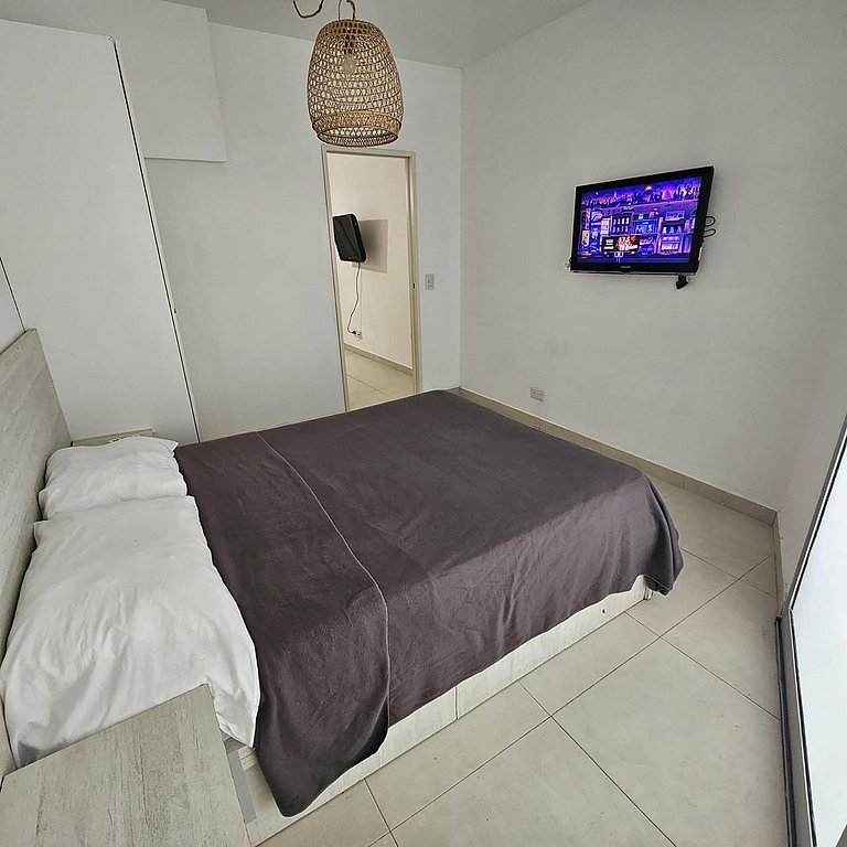 Departamento de dos ambientes con balcón, piscina y bicis