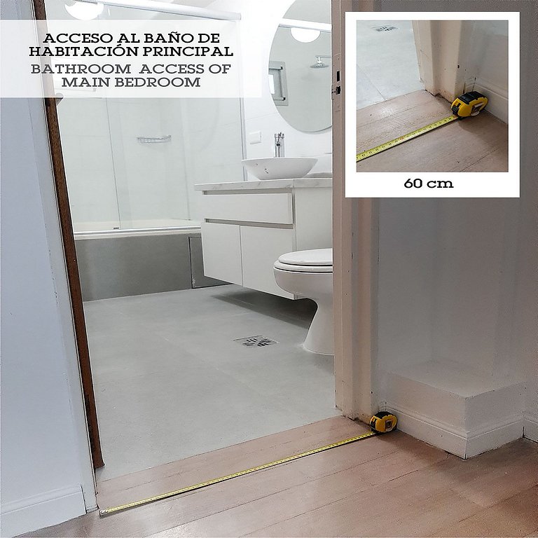 Amplio 3 Amb. Palermo Hollywood | Estadías Largas (3 Meses)