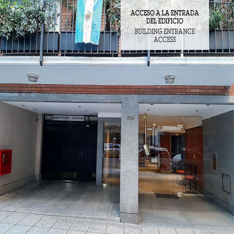 Amplio 3 Amb. Palermo Hollywood | Estadías Largas (3 Meses)