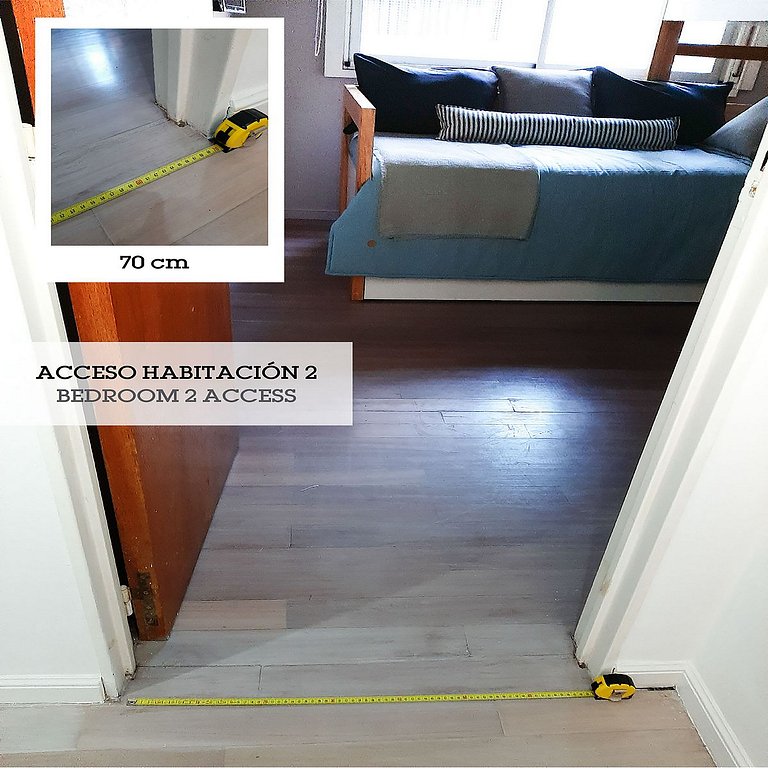 Amplio 3 Amb. Palermo Hollywood | Estadías Largas (3 Meses)