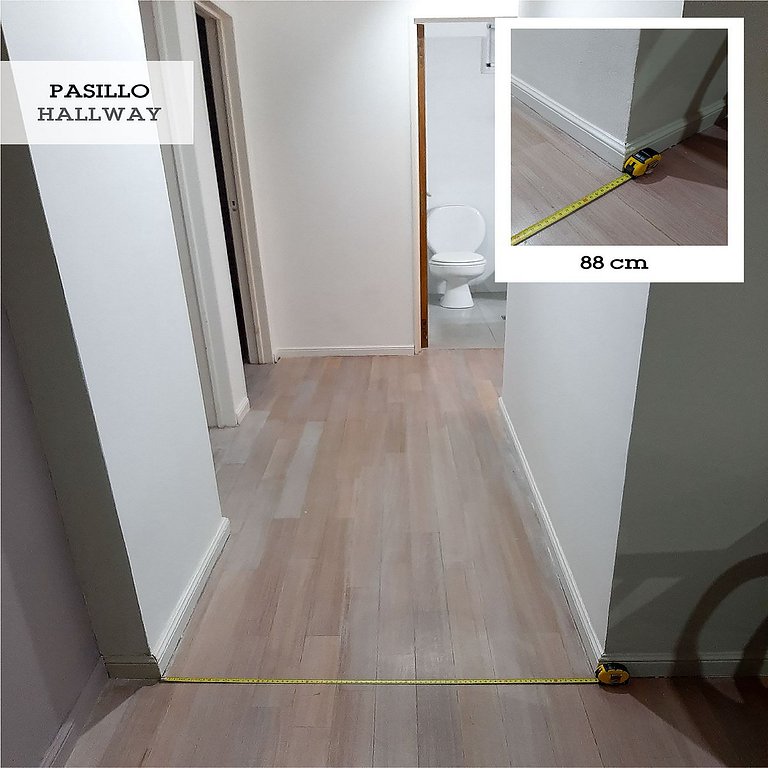 Amplio 3 Amb. Palermo Hollywood | Estadías Largas (3 Meses)