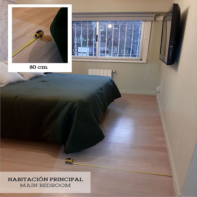 Amplio 3 Amb. Palermo Hollywood | Estadías Largas (3 Meses)