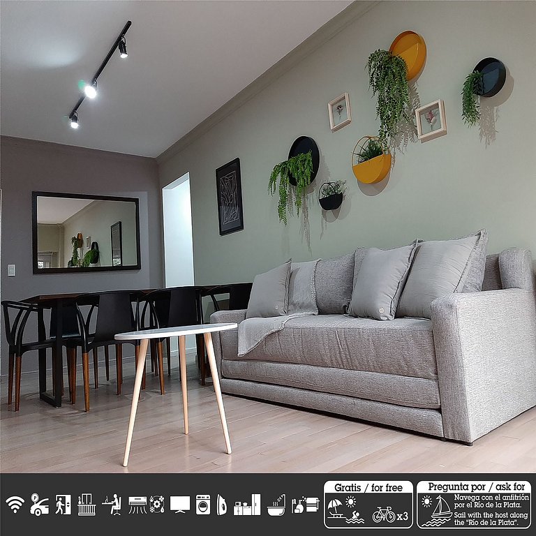 Palermo amplio y moderno para 7 - + 90 días